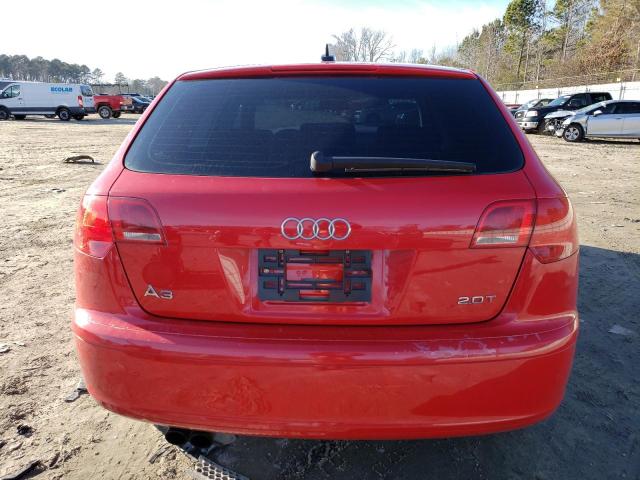 WAUNF78P06A002653 - 2006 AUDI A3 2.0 PREMIUM RED photo 6