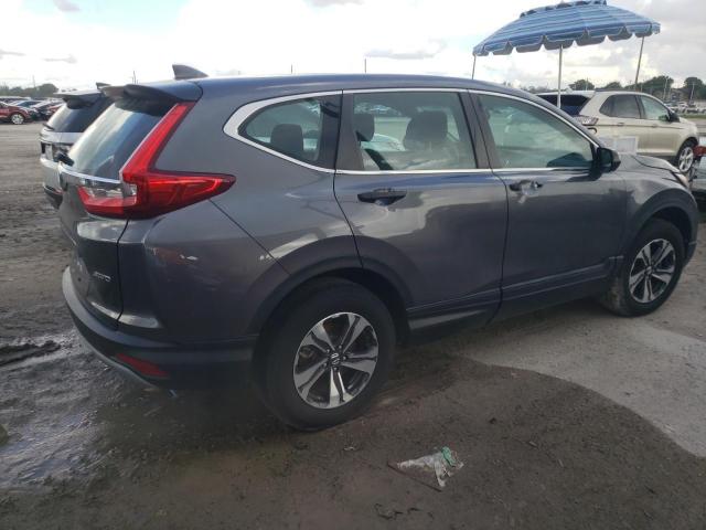 2HKRW6H31JH205385 - 2018 HONDA CR-V LX GRAY photo 3