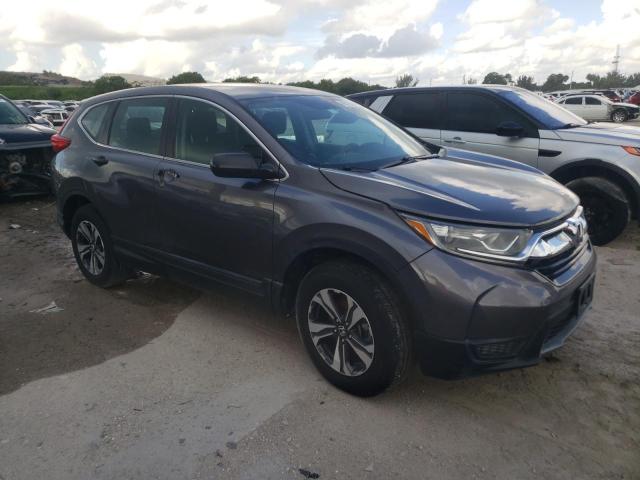 2HKRW6H31JH205385 - 2018 HONDA CR-V LX GRAY photo 4