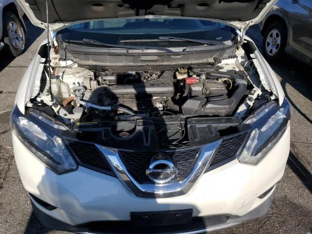 KNMAT2MV6GP714407 - 2016 NISSAN ROGUE S WHITE photo 11