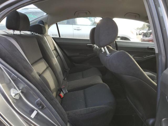 2HGFA16679H325554 - 2009 HONDA CIVIC LX-S GRAY photo 10