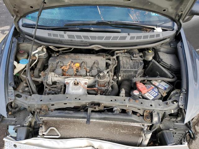 2HGFA16679H325554 - 2009 HONDA CIVIC LX-S GRAY photo 11