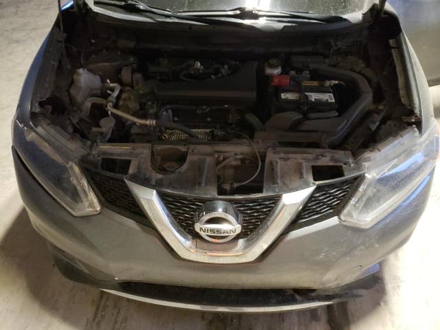 JN8AT2MV6GW134262 - 2016 NISSAN ROGUE S GRAY photo 12