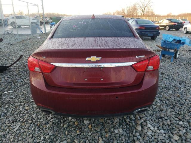 2G1145S39H9196107 - 2017 CHEVROLET IMPALA PREMIER BURGUNDY photo 6