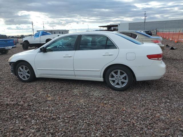 1HGCM66554A053124 - 2004 HONDA ACCORD EX WHITE photo 2