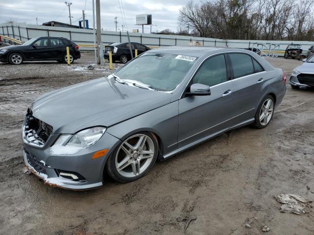 WDDHF9AB2BA421260 - 2011 MERCEDES-BENZ E 550 4MATIC SILVER photo 1