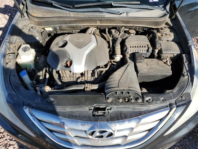 5NPEC4AB0DH517747 - 2013 HYUNDAI SONATA SE BLACK photo 11