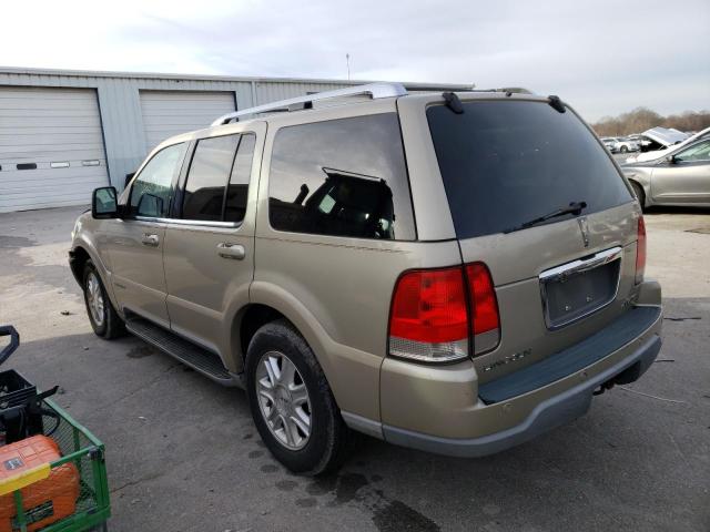 5LMEU68H24ZJ29570 - 2004 LINCOLN AVIATOR 金色 照片 2