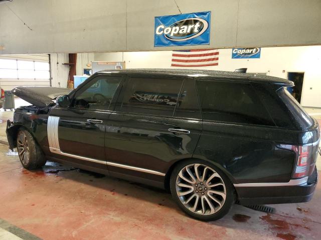 SALGV5FE4HA365750 - 2017 LAND ROVER RANGE ROVE AUTOBIOGRAPHY BLACK photo 2