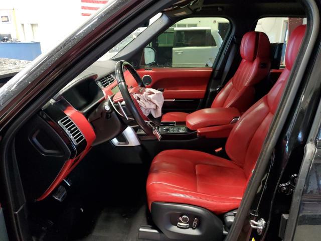 SALGV5FE4HA365750 - 2017 LAND ROVER RANGE ROVE AUTOBIOGRAPHY BLACK photo 7