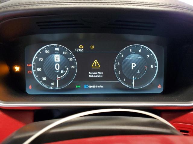 SALGV5FE4HA365750 - 2017 LAND ROVER RANGE ROVE AUTOBIOGRAPHY BLACK photo 9