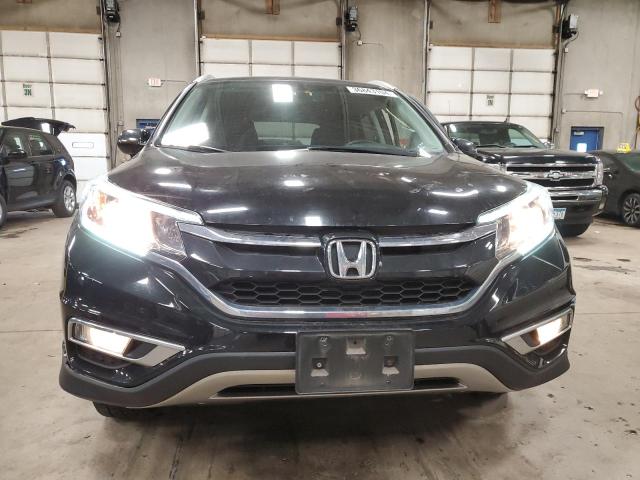 2HKRM4H77FH600367 - 2015 HONDA CR-V EXL BLACK photo 5