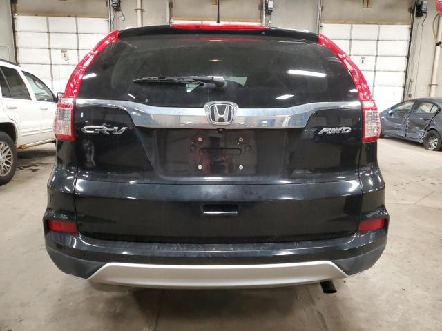 2HKRM4H77FH600367 - 2015 HONDA CR-V EXL BLACK photo 6