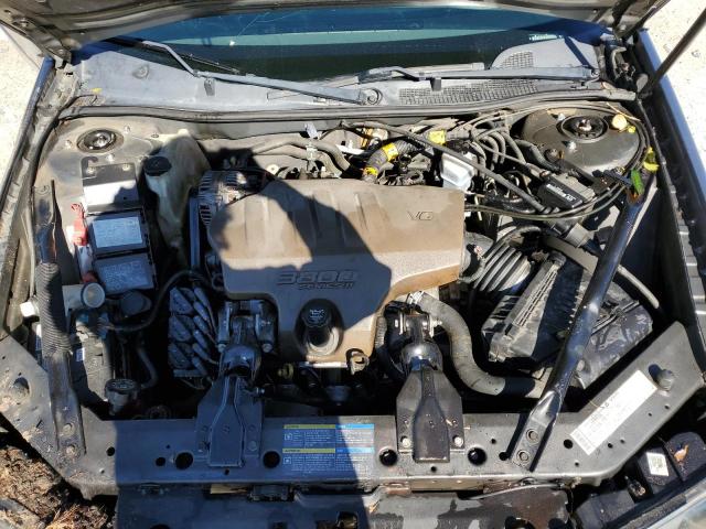 2G1WH52K659140848 - 2005 CHEVROLET IMPALA LS GRAY photo 11