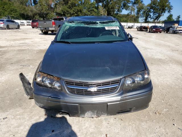 2G1WH52K659140848 - 2005 CHEVROLET IMPALA LS GRAY photo 5