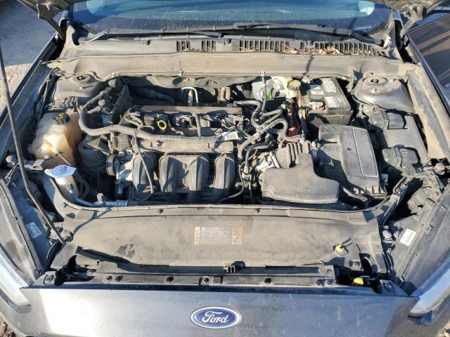 3FA6P0H74GR323877 - 2016 FORD FUSION SE GRAY photo 11