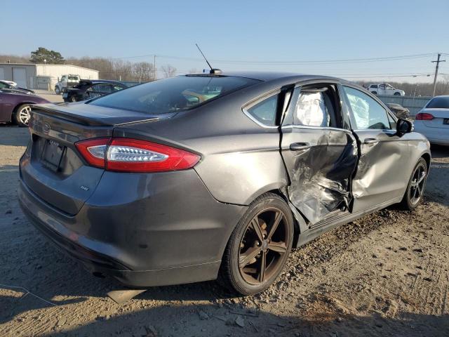 3FA6P0H74GR323877 - 2016 FORD FUSION SE GRAY photo 3