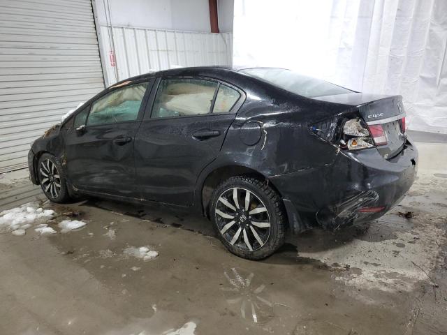 2HGFB2F98FH526212 - 2015 HONDA CIVIC EXL BLACK photo 2