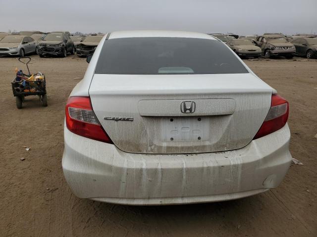 19XFB2F82CE009677 - 2012 HONDA CIVIC EX WHITE photo 6