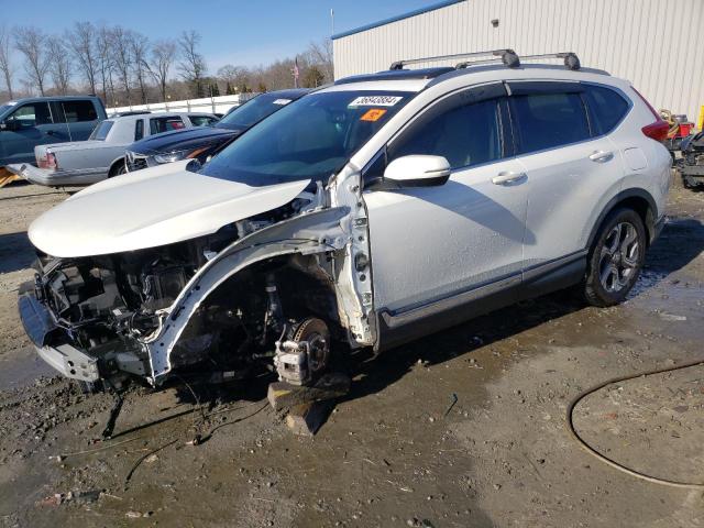 5J6RW1H96JL008466 - 2018 HONDA CR-V TOURING WHITE photo 1