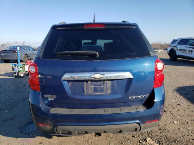 2CNFLEEW5A6236417 - 2010 CHEVROLET EQUINOX LT BLUE photo 6