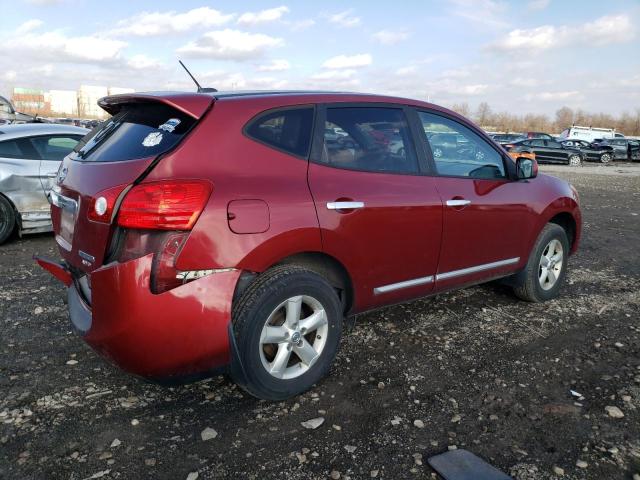 JN8AS5MV6DW637841 - 2013 NISSAN ROGUE S BURGUNDY photo 3