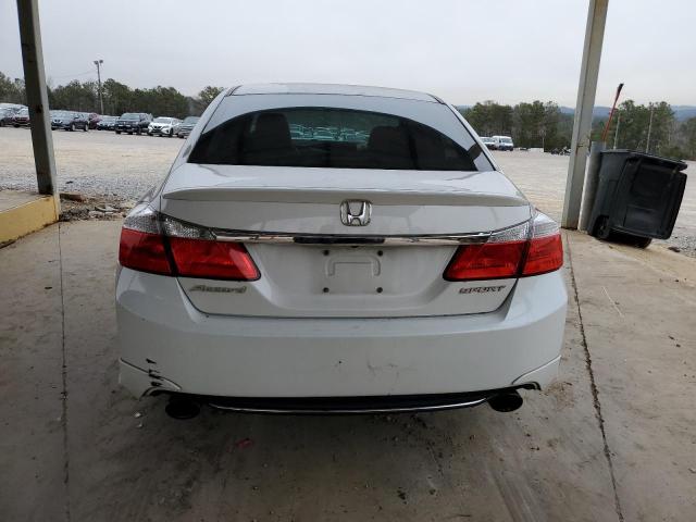 1HGCR2F53DA247841 - 2013 HONDA ACCORD SPORT WHITE photo 6