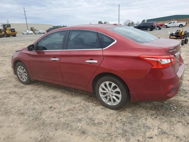 3N1AB7AP1JY340237 - 2018 NISSAN SENTRA S RED photo 2