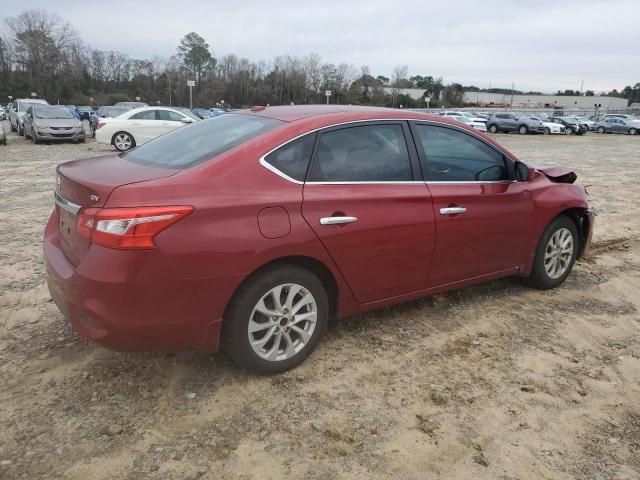 3N1AB7AP1JY340237 - 2018 NISSAN SENTRA S RED photo 3