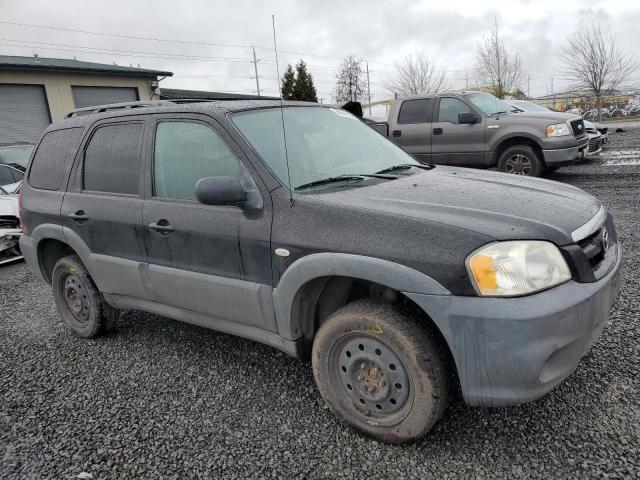 4F2YZ02Z36KM37833 - 2006 MAZDA TRIBUTE I BLACK photo 4