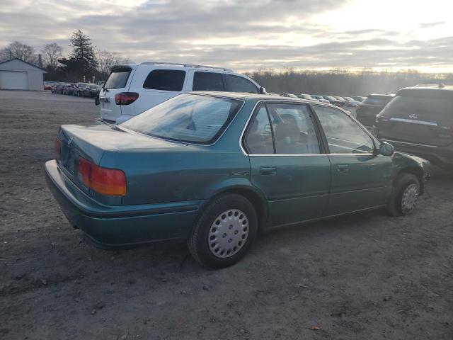 1HGCB7658PA110996 - 1993 HONDA ACCORD LX GREEN photo 3