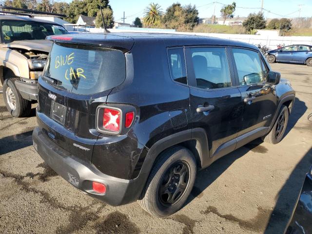 ZACCJAAB8JPH08587 - 2018 JEEP RENEGADE SPORT BLACK photo 3