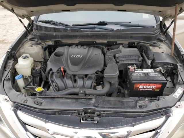 5NPEB4AC7BH247389 - 2011 HYUNDAI SONATA GLS GOLD photo 11