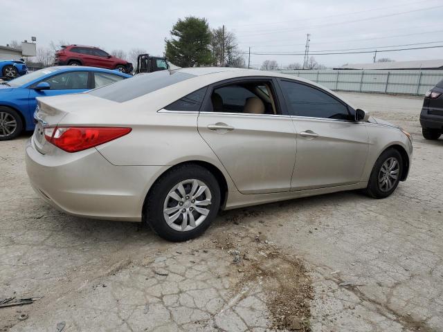 5NPEB4AC7BH247389 - 2011 HYUNDAI SONATA GLS GOLD photo 3