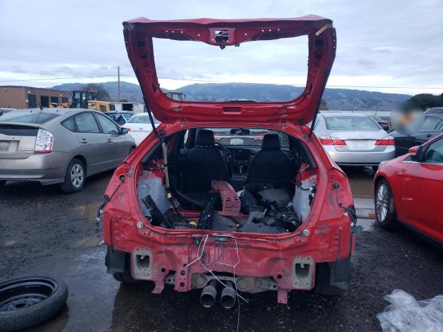 SHHFK7H9XHU415449 - 2017 HONDA CIVIC SPORT TOURING RED photo 6