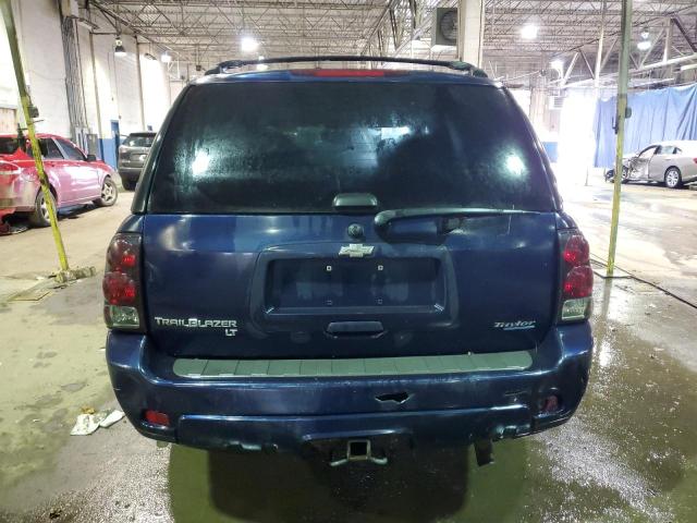 1GNDS13S082104882 - 2008 CHEVROLET TRAILBLAZE LS BLUE photo 6