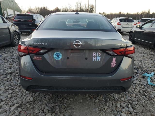 3N1AB8CV2MY224020 - 2021 NISSAN SENTRA SV GRAY photo 6