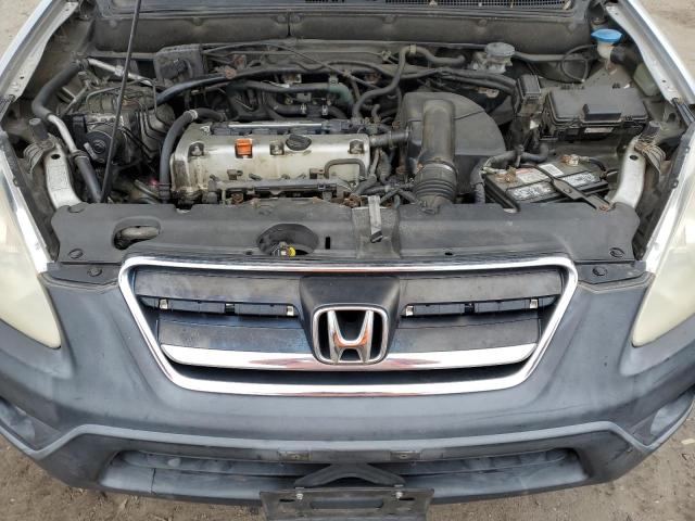 SHSRD68596U408501 - 2006 HONDA CR-V LX SILVER photo 11