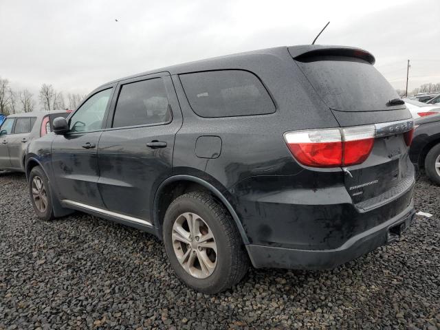 1C4RDJAG4CC295202 - 2012 DODGE DURANGO SXT BLACK photo 2