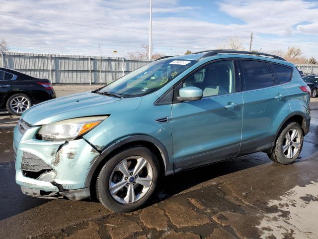1FMCU9GX7DUD41687 - 2013 FORD ESCAPE SE TURQUOISE photo 1