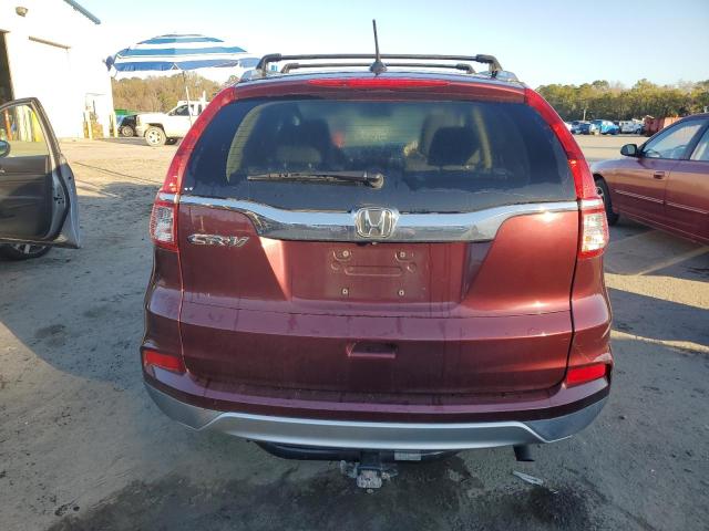 2HKRM3H74FH515903 - 2015 HONDA CR-V EXL RED photo 6