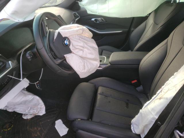 3MW5R7J02M8B64409 - 2021 BMW 330XI Чорний фото 7