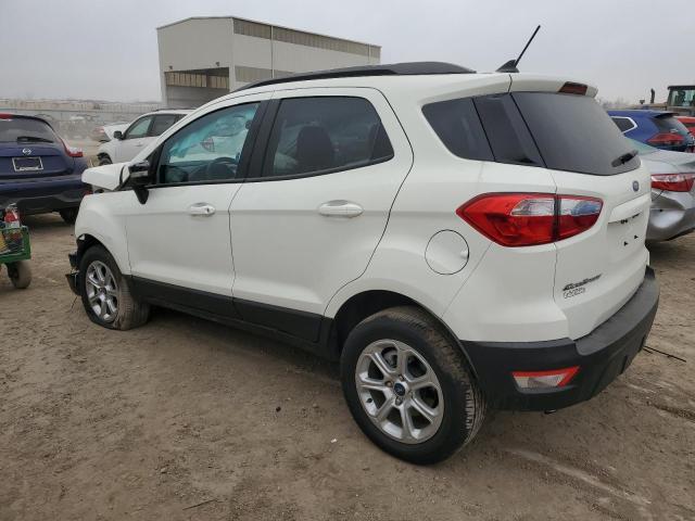 MAJ6S3GL7LC370148 - 2020 FORD ECOSPORT SE WHITE photo 2