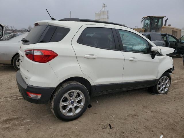 MAJ6S3GL7LC370148 - 2020 FORD ECOSPORT SE WHITE photo 3