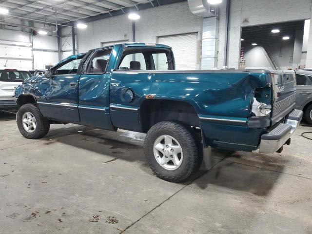 3B7HF13Z7TM148844 - 1996 DODGE RAM 1500 TEAL photo 2