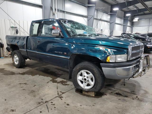 3B7HF13Z7TM148844 - 1996 DODGE RAM 1500 TEAL photo 4