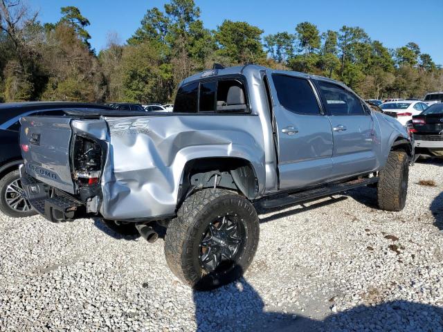 3TYAX5GN1MT023664 - 2021 TOYOTA TACOMA DOUBLE CAB SILVER photo 3