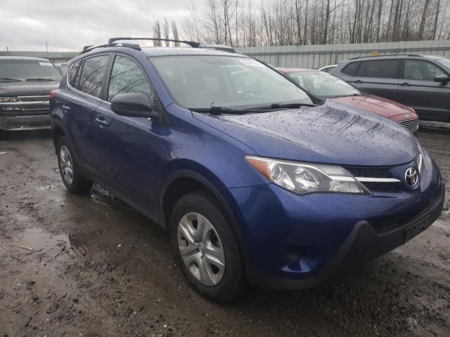 2T3BFREV9EW147145 - 2014 TOYOTA RAV4 LE BLUE photo 4