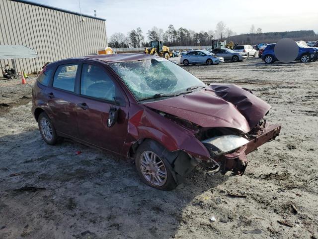 1FAHP37N37W173087 - 2007 FORD FOCUS ZX5 BURGUNDY photo 4