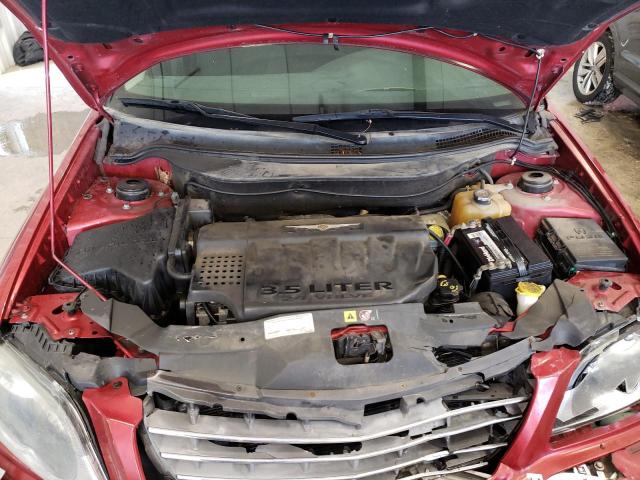 2C4GM68465R381928 - 2005 CHRYSLER PACIFICA TOURING RED photo 12